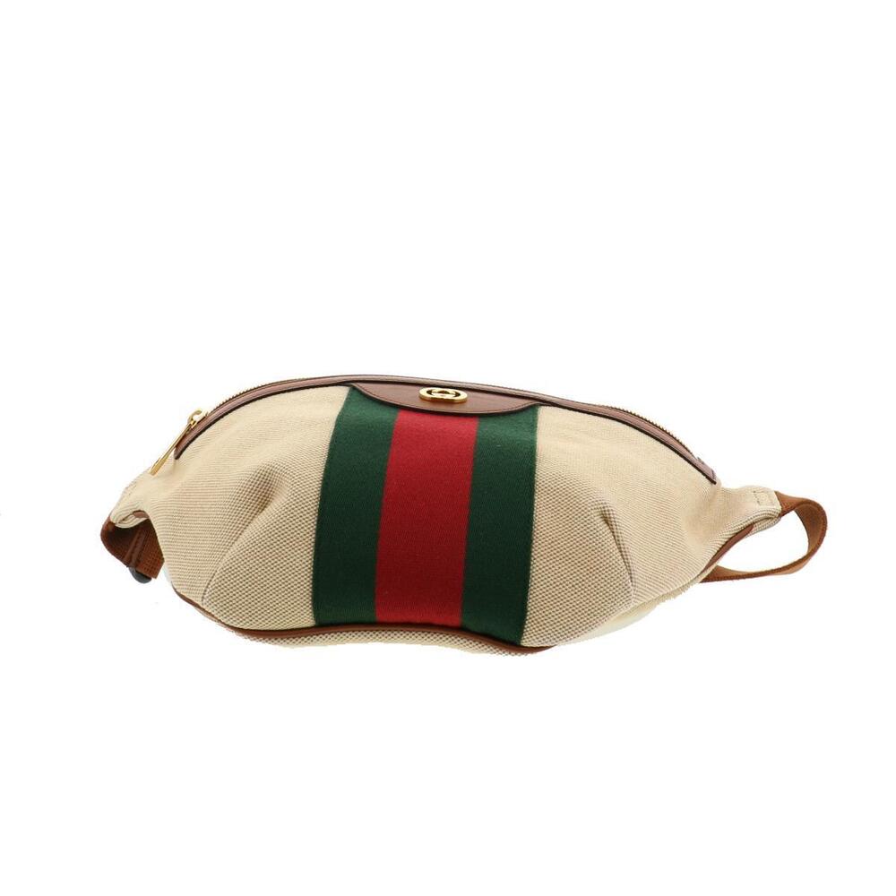 GUCCI Waist Clutch Bag Body Beige - Picture 4 of 6